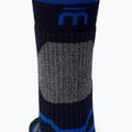 Mico Medium Weight Trek Crew Extra Dry șosete de trekking albastru marin CA03058 3