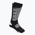 Șosete de schi Mico Heavy Weight Superthermo Primaloft Merino Ski nero bianco