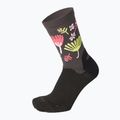 Șosete de trekking pentru femei Mico Light Weight Extra Dry Light Hike Crew maro CA03066