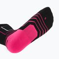 Șosete de schi pentru femei Mico Medium Weight Warm Control Ski nero/fucsia fluo 4