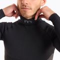 Tricou termic Mico M1 Mock Neck pentru bărbați negru IN07021 3