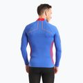 Bluză termică pentru bărbați Mico M1 Mock Neck cobalto 2