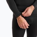 Bluză termică pentru bărbați Mico Odor Zero Round Neck nero 5