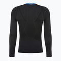 Bluză termică pentru bărbați Mico Odor Zero Round Neck nero 7