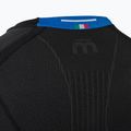 Bluză termică pentru bărbați Mico Odor Zero Round Neck nero 9