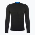 Bluză termică pentru bărbați Mico Odor Zero Mock Neck nero 6