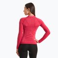 Bluză termică damă Mico Odor Zero Round Neck fresia 2