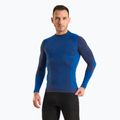 Bluză termică pentru bărbați Mico Warm Control Round Neck piombo