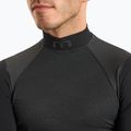 Bluză termică pentru bărbați Mico Warm Control Mock Neck nero 3