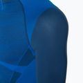 Bluză termică pentru bărbați Mico Warm Control Zip Neck piombo 3