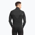 Bărbați Mico Warm Control Zip Neck tricou termic negru IN01852 2
