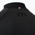Bărbați Mico Warm Control Zip Neck tricou termic negru IN01852 9
