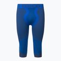 Pantaloni termici pentru bărbați Mico Warm Control 3/4 albastru CM01854