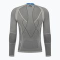 Bluză termică pentru bărbați Mico Odor Zero Round Neck grigio 7