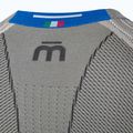 Bluză termică pentru bărbați Mico Odor Zero Round Neck grigio 9