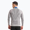 Bluză termică pentru bărbați Mico Odor Zero Mock Neck grigio 2