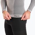 Bluză termică pentru bărbați Mico Odor Zero Mock Neck grigio 4
