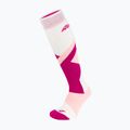 Șosete de schi pentru copii Nordica Multisports Winter 2 pary fuxia/ rose/ white 8