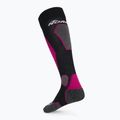 Șosete de schi pentru femei Nordica High Performance 3.0 black/fuchsia/white 2