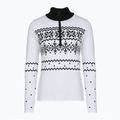 Bluză termoactivă pentru femei Newland Groenlandia Half Zip white/black