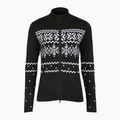 Bluză termoactivă pentru femei Newland Guenda Full Zip black/white