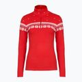 Bluză termoactivă pentru femei Newland Hilde Half Zip red/white