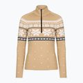 Bluză termoactivă pentru femei Newland Isalind Half Zip biscuit/white