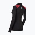 Bluză termoactivă pentru femei Newland Snowdrop Half Zip black/red 2