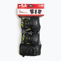 Set de protectori pentru copii FILA FP Gears black/yellow 9