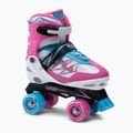 Patine cu rotile pentru copii FILA Joy G white/pink/light blue
