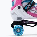 Patine cu rotile pentru copii FILA Joy G white/pink/light blue 9