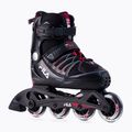 Patine cu rotile pentru copii FILA X ONE black/red