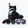Patine cu rotile pentru copii FILA Wizy G black/yellow magenta 2