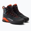Cizme de trekking Kayland Duke Mid GTX pentru bărbați 018022490 negru/portocaliu 4