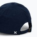 Șapcă pentru bărbați Hurley Blank Canvas navy 4