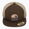 Șapcă pentru bărbați Hurley Mavericks Trucker velvet brown 2