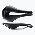 Șa de bicicletă Selle Italia Novus Boost Kit Carbonio Superflow L Ti 316 Rail Fibra-Tek neagră SIT-080A802ICA001