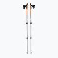 Bețe de nordic walking GABEL Carbon XT 3S 100 F.L. negru-portocalii 7009351420000