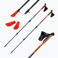 Bețe de nordic walking GABEL Carbon XT 3S 100 F.L. negru-portocalii 7009351420000 4