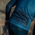Tricou de ciclism Northwave Blade 4 LS pentru bărbați, albastru închis / negru 7
