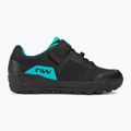 Pantofi de ciclism MTB pentru femei Northwave Escape Evo 2 negru/turquoise 2