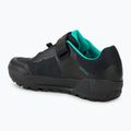 Pantofi de ciclism MTB pentru femei Northwave Escape Evo 2 negru/turquoise 3