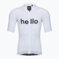 Tricou de ciclism pentru bărbați Northwave Blade Hello Goodbye white