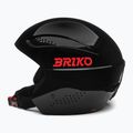 Cască de schi pentru copii Briko Elias Jr shiny black/orange