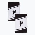 Diadora brățară cu logo larg 2 buc. alb/negru C7306 3
