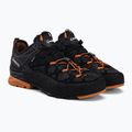 Încălțăminte de abordare pentru bărbați AKU Rock Dfs GTX negru-portocalie 722-108-7 4