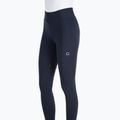 Jambiere de călărie cu picior întreg pentru femei Eqode by Equiline Dodie albastru marin N56001
