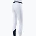 Pantaloni întregi pentru femei Eqode by Equiline Davina alb N56004 2