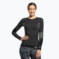 Tricou termic pentru femei CMP negru 3Y96804/U901