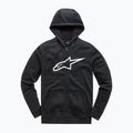 Hanorac pentru bărbați Alpinestars Ageless II Zip Hoodie black/white